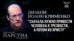 Почему важна трезвость в духовной жизни? Парсуна Иоанна Клименко