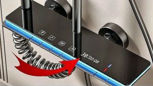 Китайцы опять удивляют! Душевая система с генератором электричества за копейки