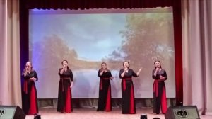 84. Вокальный ансамбль ”Девчата”, с. Сямжа. Родина (С.Трофимов)