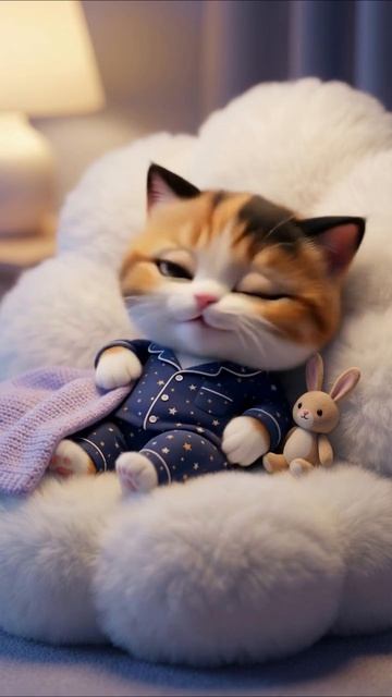 КОТИК МУРЗИК ЗАСЫПАЕТ смотреть онлайн