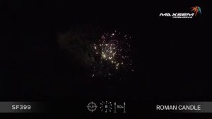 Римская свеча SF 399B   ROMAN CANDLE   2 дюйма 50 мм  калибр   эффект B   8 выстрелов