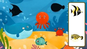 Развивающие игры для детей/ Найди чья тень/ Звуки животных