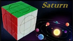 Как собрать Crazy Saturn 3x3x3 cube mf8 Крейзи Сатурн, how to solve 3х3х3