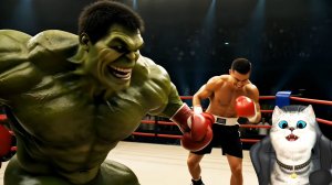 Халк против Криштиано Роналдо и Месси Кто будет чемпионом