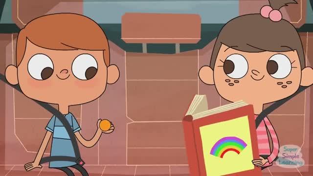 I See Something Pink _ Colors Song for Children _ Super Simple Songs