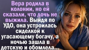 Ей сказали, что дочь умерла в колонии. Устроилась сиделкой, зашла ночью в детскую и обомлела