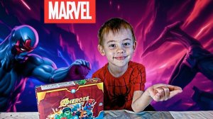 Распаковка боксов с супергероями Марвел (Marvel) 💪😎