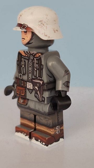 Lego WW2. Кастомная минифигурка Angelbricks