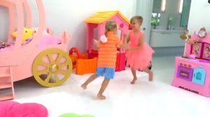 Диана и Рома на русском - самые весёлые истории для детей