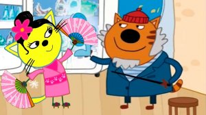 ТРИ КОТА Мультфильм - Развивающий мультик для детей - пазл для малышей