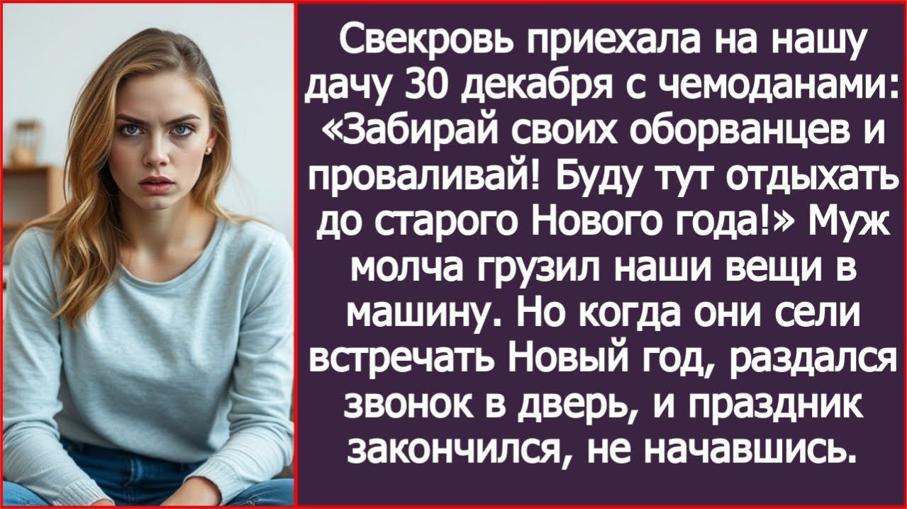 ИСТОРИИ ИЗ ЖИЗНИ|Сели встречать Новый год на моей даче|РЕАЛЬНЫЕ ИСТОРИИ|ЖИЗНЕННЫЕ ИСТОРИИ