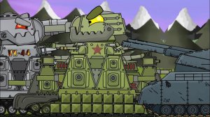 КВ-44М против VK-44 — мультики про танки
