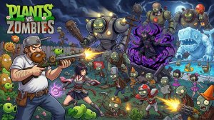 Зомби против растений-2 Plants vs Zombies PvZ Растения против Зомби ПвЗ-2