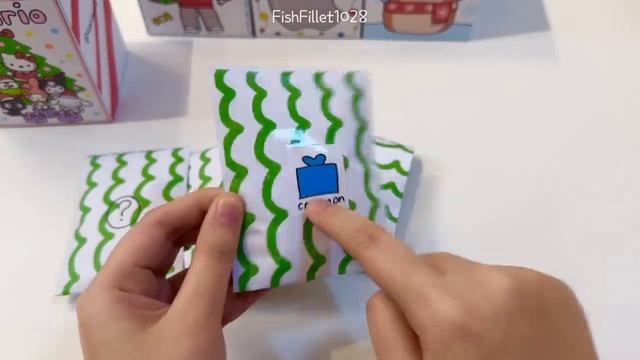 [💸paper Diy💸] CHRISTMAS, ROBLOX, SQUISHMALLOW, LABUBU, APPLE, NAILS, CAKE, SANRIO BLIND BOX Un