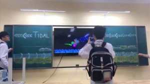 Tidal wave in the school room