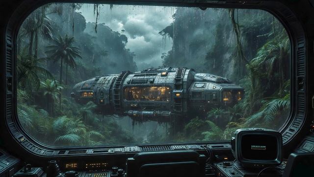 OUTPOST ｜ Deep Cinematic Ambient ｜ Dark Dystopian Ambient ｜ Ambience, Background-(1080p25)