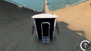 ЧУ ЧУ ЧАРЛЬЗ НА САМОЙ БОЛЬШОЙ РАМПЕ В МИРЕ! ПРЫЖКИ НА ВЫЖИВАНИЕ В BeamNG.drive