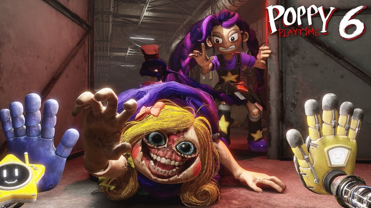 Что, если Лили Лавбрейдс встретится с МИСС ДИЛАЙТ? (секретная сцена) — Poppy Playtime: Глава 6