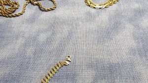 185. Распаковка. Браслеты. Цепи.