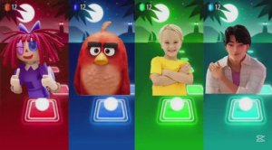 Тайлс Хоп: К-Поп Охотники на Демонов против Энгри Бердс, Влада и Ники и Удивительного Цирка