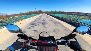 ⭕POV СОВЕТСКИЙ СТАРЫЙ МОСТ (СССР 1975г) СЕЛО ВЕПРИН - УЩЕРПЬЕ⭐REGULMOTO CRX PRO 300 #51✅