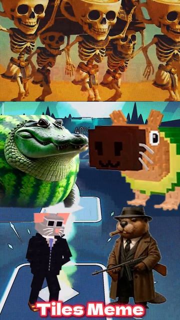 LVL№214 КАКОЙ ИЗ ИТАЛЬЯНСКИХ БРЕЙНРОТ МЕМОВ КРУЧЕ? 💎 Coffin Dance БРЕЙНРОТЫ | Tiles Hop