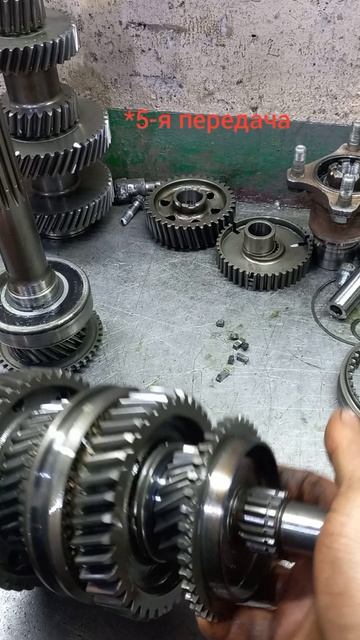 Заклинило шестерню 5-й передачи на кпп Hyundai HD 78