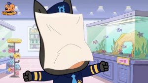 Храбрый шериф Лабрадор, кусачий эскалатор, познавательный мультфильм.