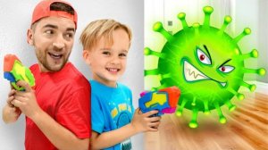 Крис побеждает вирусы - Полезная история для детей