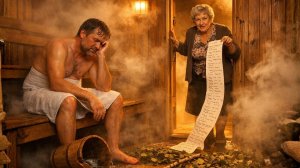 ЗАШЁЛ В БАНЮ РАССЛАБИТЬСЯ - ВЫШЕЛ С НОВЫМ СПИСКОМ ДЕЛ ОТ ТЁЩИ