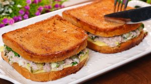 Открыла банку тунца — и сделала лучший завтрак за 5 минут! Делюсь рецептом, который удивил всех