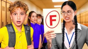 Влад сбегает от самого строгого учителя в ШКОЛЕ!