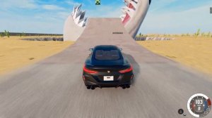 ЯМА СМЕРТИ! ПРЫЖКИ ЧЕРЕЗ ОГРОМНУЮ ПРОПАСТЬ В BeamNG.drive