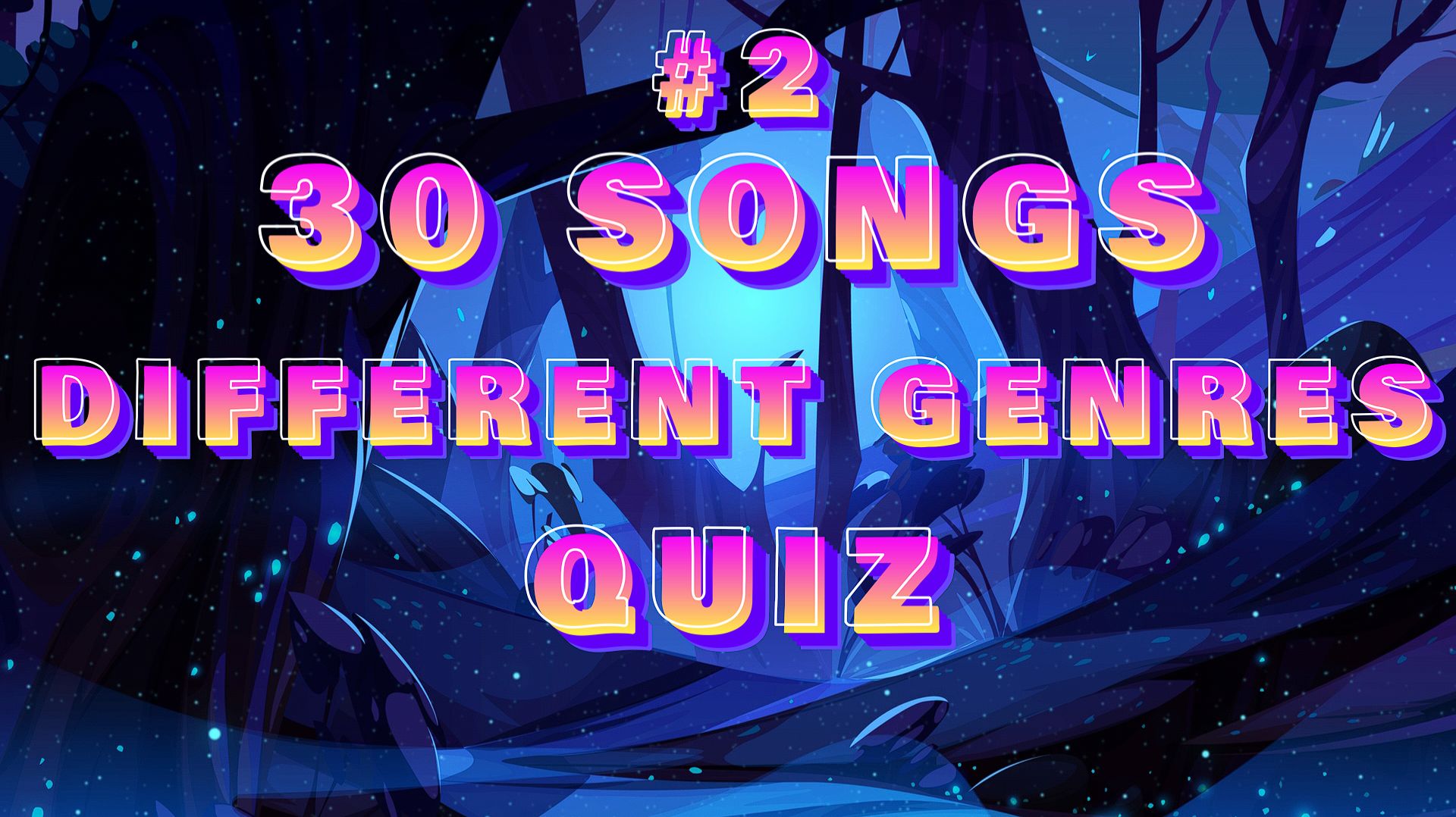 #2 Музыкальный квиз. Угадай 30 песен разных жанров | Music Quiz