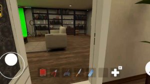 я играю в игру "побег от блогера". сбежал через граммную дверь 1 концовка