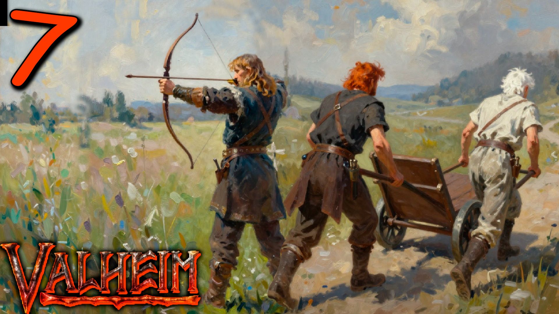 Valheim (COOP) #7 - Как добыть МНОГО БРОНЗЫ! (ПОЛУЧИТЬ ПО ЛИЦУ)))