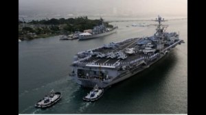 26 день войны в Заливе. Нашелся горевший 30 часов авианосец.