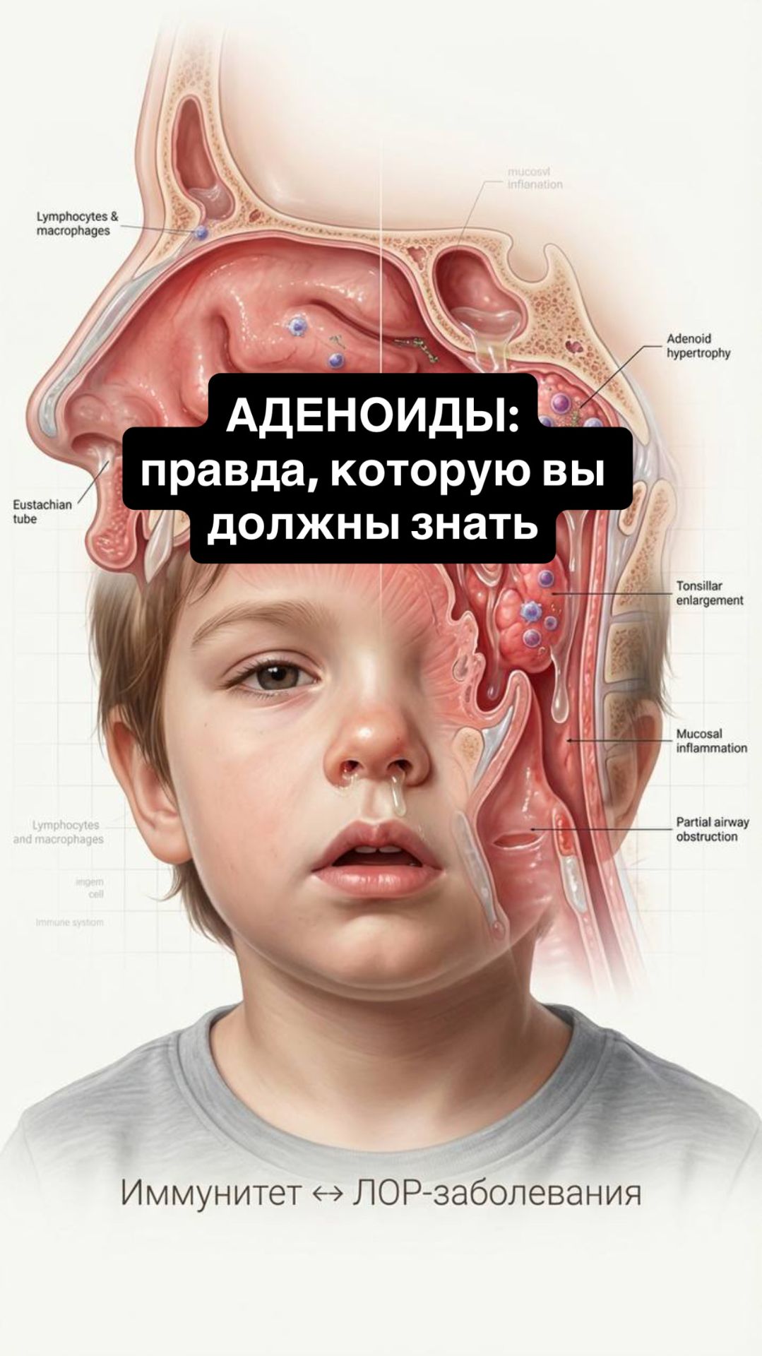 Про аденоиды в моем бесплатном проекте Ссылка в описании канала ПОДПИШИСЬ #лор #аденоиды #здоровье