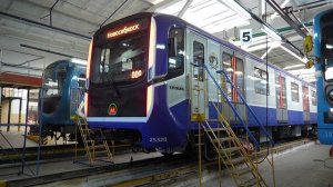 Новый станок в метродепо Новосибирска