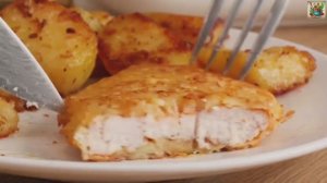 🍗 Легендарный рецепт курицы от моей бабушки: куриные отбивные в картофельном кляре.