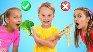 Алиса и Николь узнают о важности здорового питания