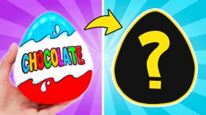 Шоколадное яйцо-сюрприз 🍫 DIY своими руками