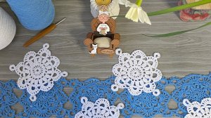 Хорошо уметь вязать 😉Финиширую в 24-м туре  в проекте,,Вяжем играя с Е.Велиной’’