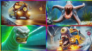 ШКОЛЬНЫЙ АВТОБУС ПРОТИВ ГОЛОДНОЙ ЗВЕЗДЫ: Паровозик Томас и Танцы Гигантов — Мультик 🚌🌟🚂