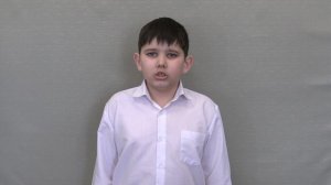 Стихотворение Сергея Михалкова "Десятилетний человек" читает Арыкпаев Саян