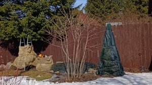 Первый день работ на участке