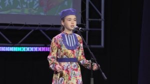 Баширова Амина, руководитель Баширова Юлиана Радиковна, Г. Тукай Стихотворение «Милли моннар» («Наци