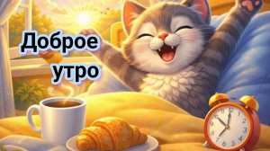 Доброе весеннее утро. Роскошная музыкальная открытка.