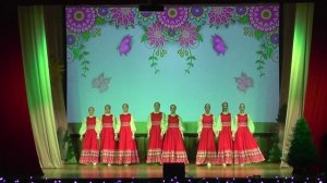 Хоровод Яблонька. Танцевальный коллектив "Вербочки", Усть-Калманский РДК