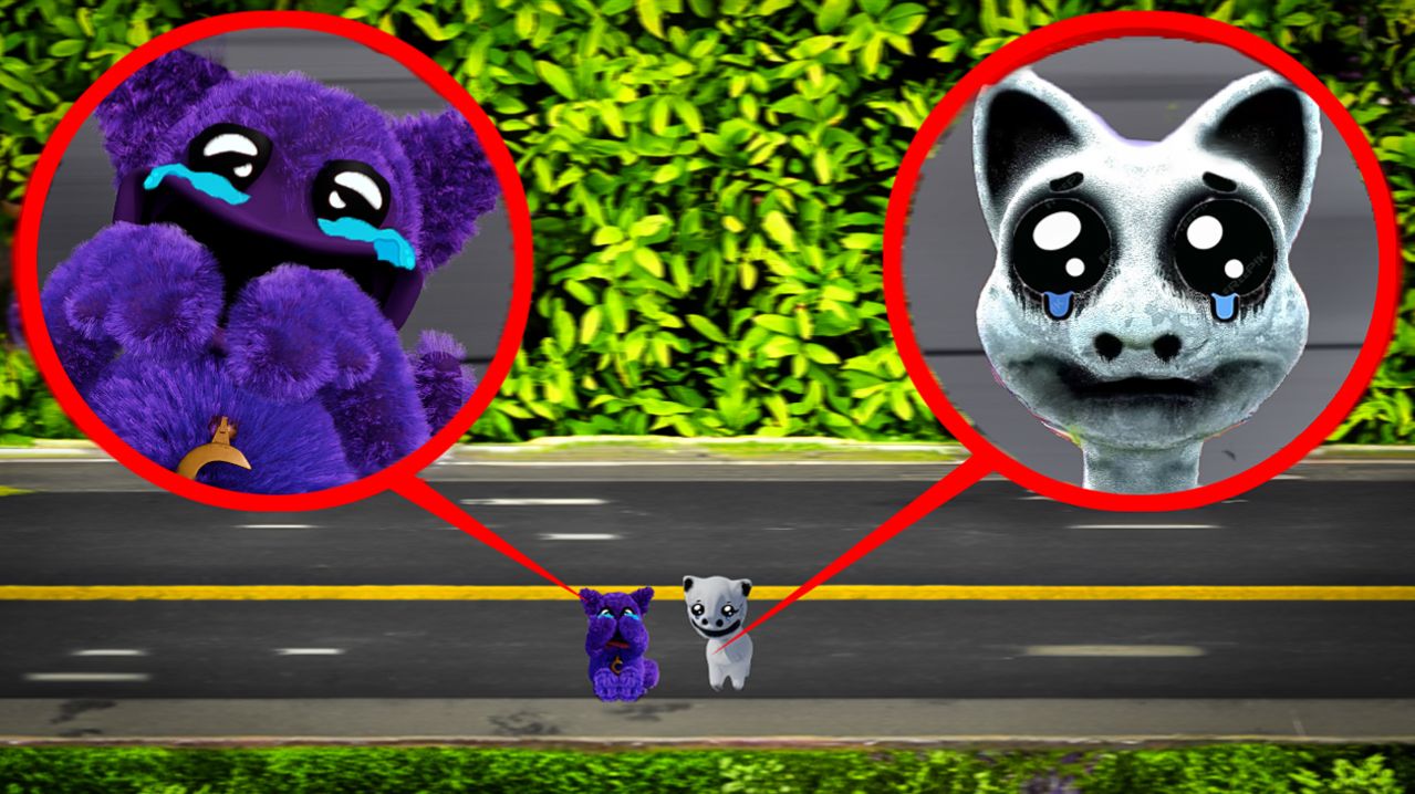 Смайл Кэт - Аномальный Кот Спасает Кэтнепа с Ангелиной и Папой Раймиком